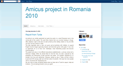 Desktop Screenshot of amicus-romania.blogspot.com