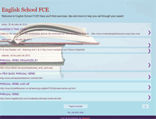 Tablet Screenshot of englishschoolfce.blogspot.com