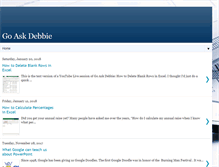 Tablet Screenshot of goaskdebbie.blogspot.com