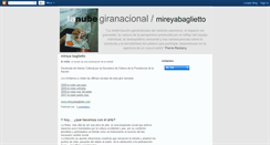 Desktop Screenshot of lanubegiranacional-mireyabaglietto.blogspot.com