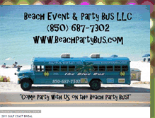 Tablet Screenshot of beachpartybus.blogspot.com