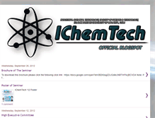 Tablet Screenshot of ichemtec.blogspot.com