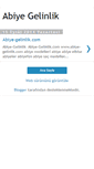Mobile Screenshot of abiyegelinlik.blogspot.com