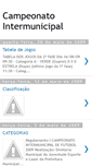 Mobile Screenshot of campeonatointercampina.blogspot.com