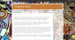 Desktop Screenshot of afrequenciacerta.blogspot.com