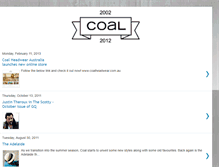 Tablet Screenshot of coalheadwearaustralia.blogspot.com