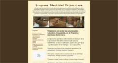 Desktop Screenshot of identidadentrerriana.blogspot.com