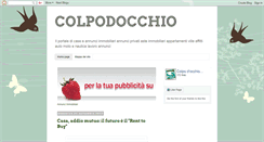 Desktop Screenshot of colpodocchiocasa.blogspot.com