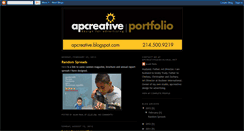Desktop Screenshot of apcreative.blogspot.com