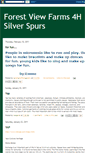 Mobile Screenshot of fvfsilverspurs.blogspot.com