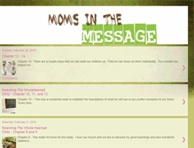 Tablet Screenshot of momsinthemessage.blogspot.com