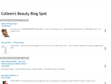 Tablet Screenshot of colleensbeautyblogspot.blogspot.com
