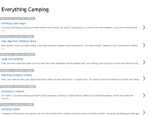 Tablet Screenshot of everything-about-camping.blogspot.com