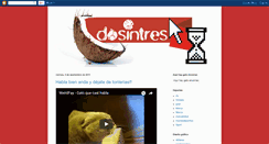 Desktop Screenshot of dosintres.blogspot.com