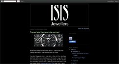 Desktop Screenshot of isisjewellers.blogspot.com