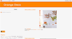 Desktop Screenshot of orangedeco.blogspot.com