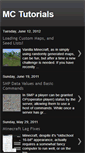 Mobile Screenshot of mctutorials.blogspot.com