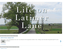 Tablet Screenshot of latimerlane.blogspot.com