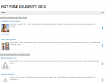 Tablet Screenshot of hotposecelebrity2012.blogspot.com