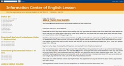 Desktop Screenshot of englishlessoninformation.blogspot.com