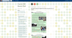 Desktop Screenshot of convicthillquarrypark.blogspot.com