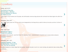 Tablet Screenshot of crystallinity111.blogspot.com
