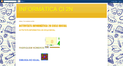 Desktop Screenshot of informaticaci2.blogspot.com