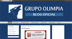 Desktop Screenshot of olimpiaproducoes.blogspot.com