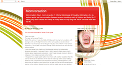 Desktop Screenshot of momversationtampa.blogspot.com