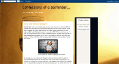 Desktop Screenshot of bartendingbliss.blogspot.com