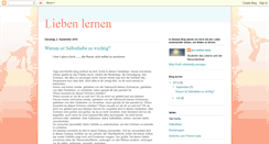 Desktop Screenshot of lieben-lernen.blogspot.com