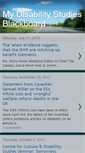 Mobile Screenshot of mydisabilitystudiesblackboard.blogspot.com