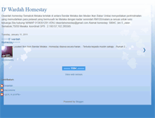 Tablet Screenshot of dwardahomestay.blogspot.com