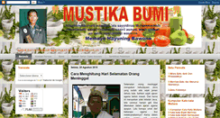 Desktop Screenshot of mustikabumi.blogspot.com