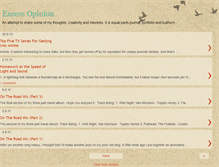 Tablet Screenshot of excessopinion.blogspot.com