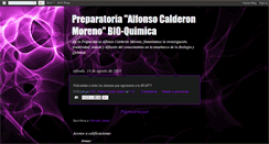 Desktop Screenshot of alfonsocalderonmorenobiologia.blogspot.com