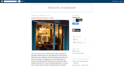 Desktop Screenshot of nolitafashion.blogspot.com