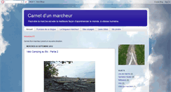 Desktop Screenshot of carnetdunmarcheur.blogspot.com