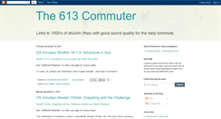 Desktop Screenshot of 613commuter.blogspot.com