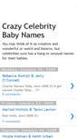 Mobile Screenshot of celebrity-babynames.blogspot.com