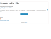 Tablet Screenshot of depression13204.blogspot.com