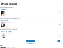 Tablet Screenshot of bohemeextreme.blogspot.com