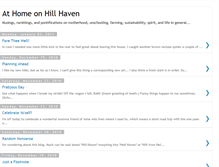 Tablet Screenshot of hillhaven.blogspot.com