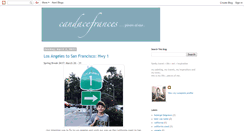 Desktop Screenshot of candacefrances.blogspot.com