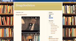 Desktop Screenshot of drugssolution.blogspot.com