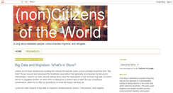 Desktop Screenshot of noncitizensoftheworld.blogspot.com