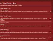 Tablet Screenshot of juliasmexicosaga.blogspot.com