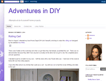 Tablet Screenshot of adventures-in-diy.blogspot.com