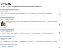Tablet Screenshot of cityknitty.blogspot.com