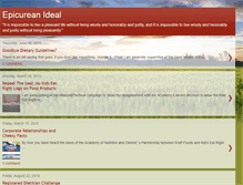 Tablet Screenshot of epicureanideal.blogspot.com